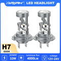 XSTORM H7LED Projector Lens Car Fog Lights 9005 9006 LED Headlight Fog Lights 32W 4000LM M