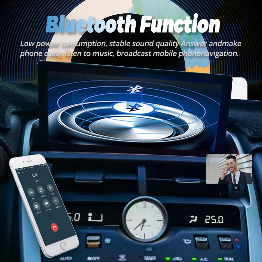 RHD Multimedia Player Stereo10.25'' Android 14 Radio For Lexus NX NX200 NX200T 300h 2018-2