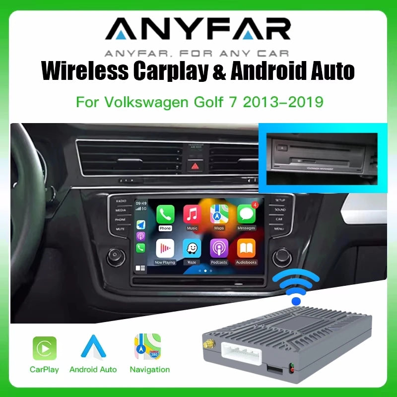 Wireless Carplay Android Auto for Volkswagen GTI Golf7 Tiguan Passat B8 Teramont Polo MIBI | AUTOKITSHOP
