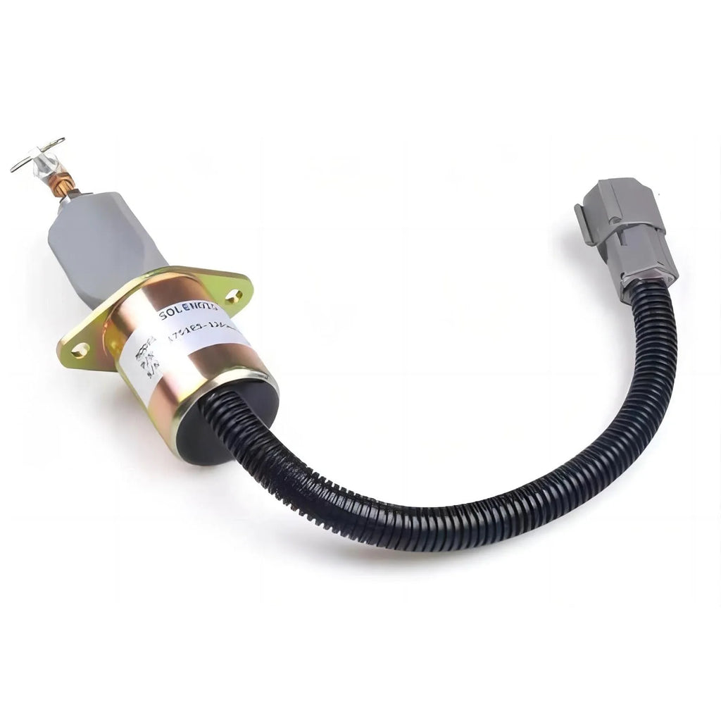 Stop Solenoid Valve 1751ES-12A3UC12B1S SA-4673-S 129953-77811 For Hyundai R60-5 Excavator