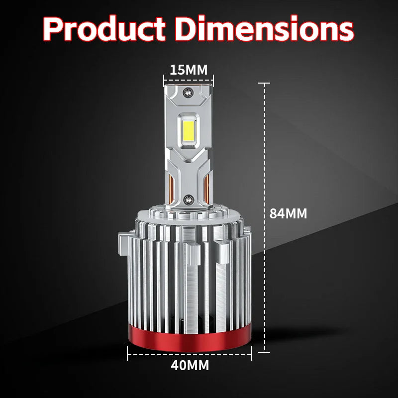 120W 30000LM H7 Led Headlights Canbus NO Error for VW Golf 6 Golf 7 T-ROC Passat Tiguan To