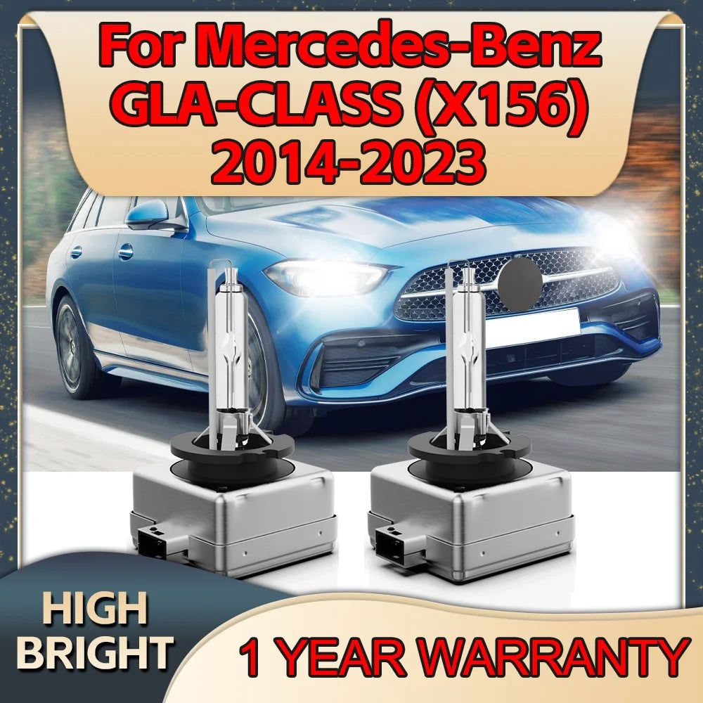 35W D3S 6000K Xenon HID Lamps Car Upgrade Headlight For MERCEDES-BENZ GLA CLASS X156 2014