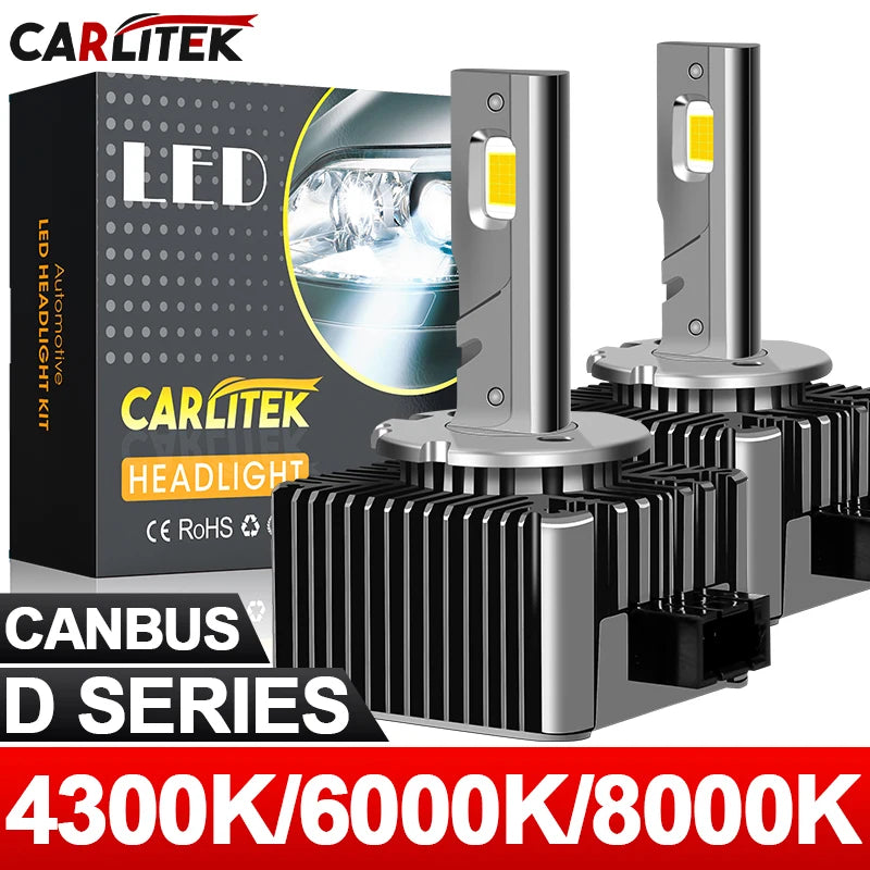 D SERIES D1S D3S LED Car Headlight Bulb D2R D2S D1R D3R D4R D4S D5S D8S Turbo Light 4300K