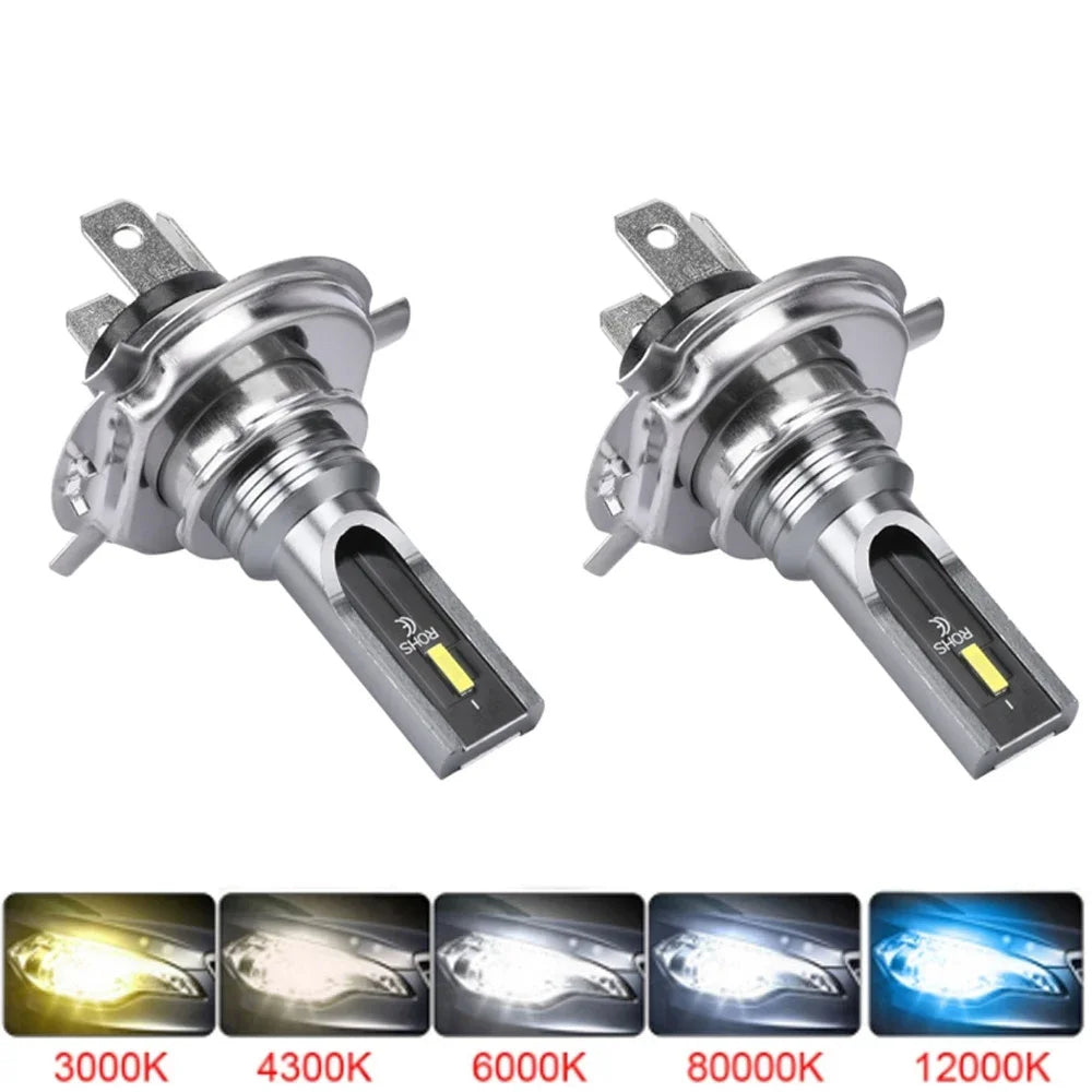 H4 LED Car Headlight Bulbs H7 H11 H8 H9 9006 HB4 H1 9005 HB3 CSP Chip Lamp 16000LM Auto Fo