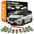 ZITWO Car LED Interior Dome Reading Trunk Plate Light Kit For Nissan Serena C23  for Nissan C24 C26 C25 1991-2018 - Auto