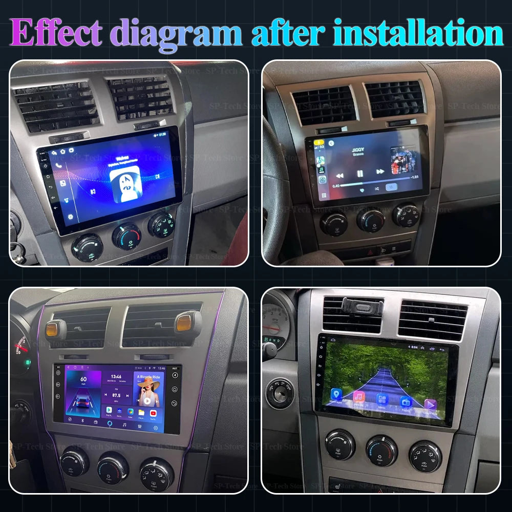 Car Radio Carplay For Dodge Avenger Js 2007-2010 For Dodge Nitro 2006-2011 Navigation Gps  | AUTOKITSHOP