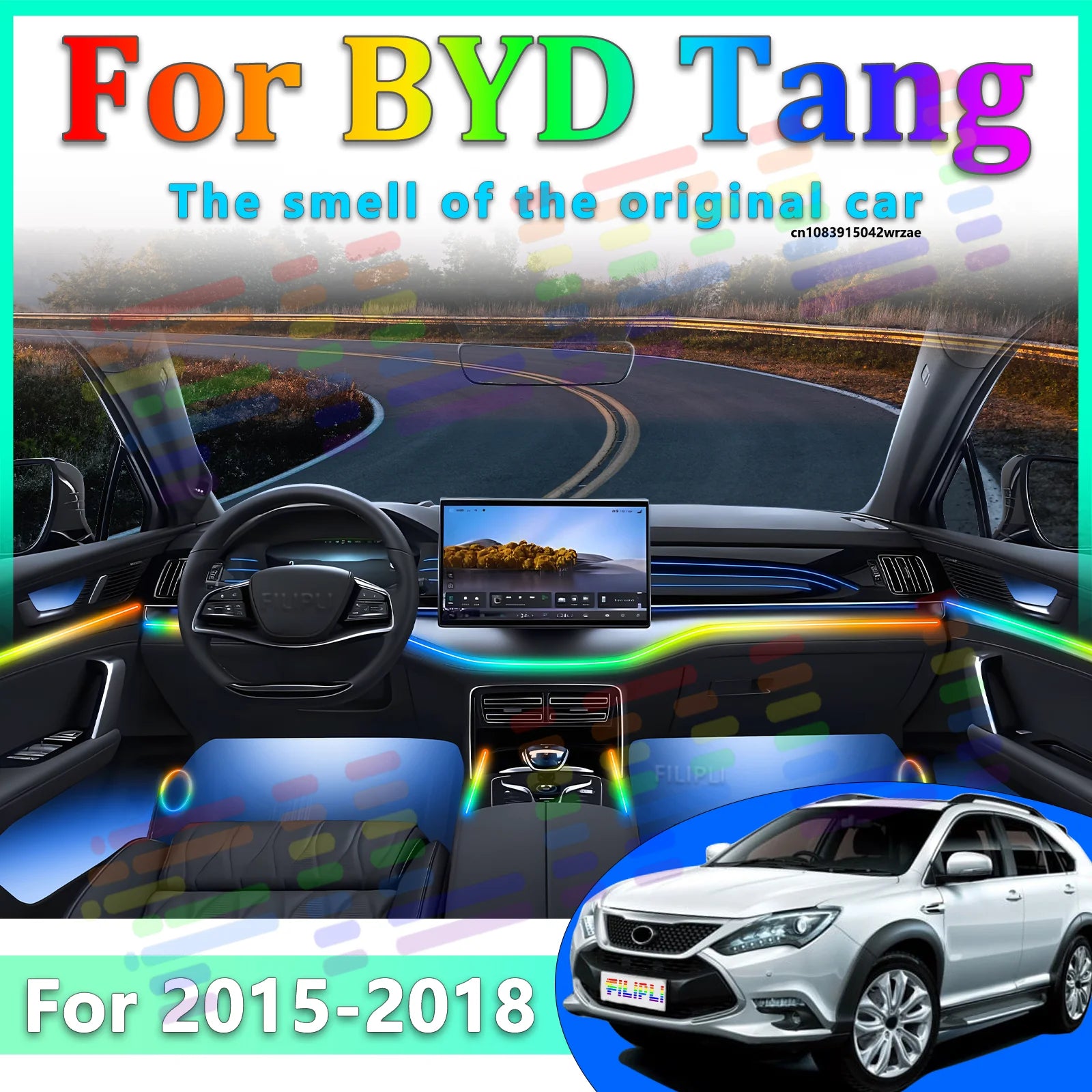 LED Interior Light Kit for BYD Tang - Canbus Error-Free Bulbs | AUTOKITSHOP