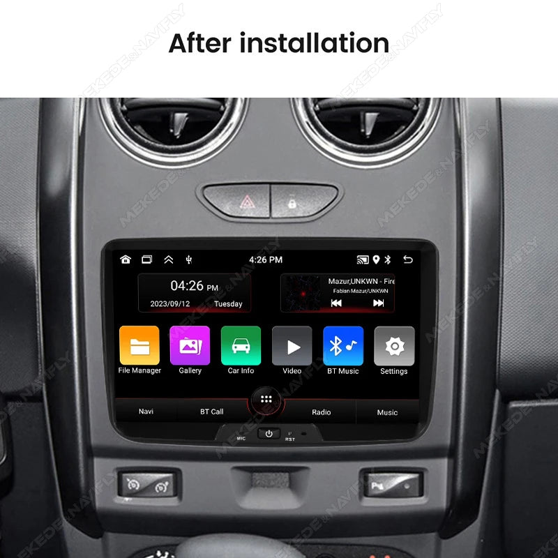 8 inch IPS screen Car Radio For Renault Dacia Duster Logan Sandero Lodgy Lada Xray Captur