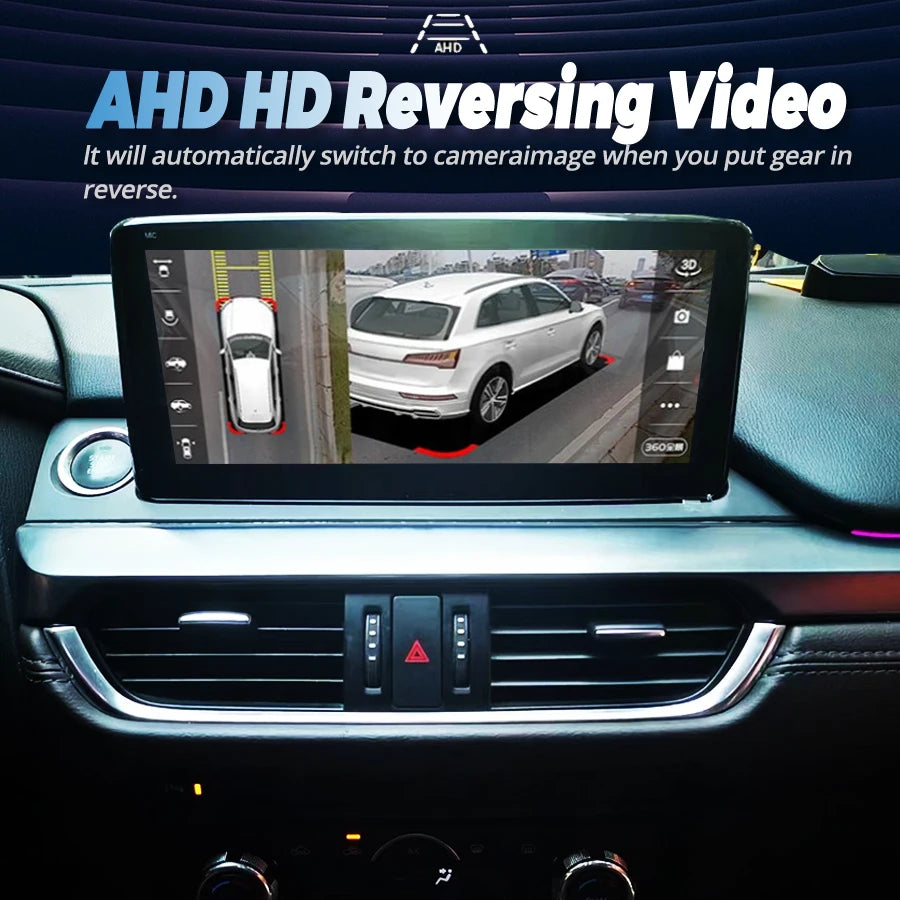 10.25'' Qled Screen Car Radio Android 14 GPS Video Player For Mazda 6 Atenza 2016-2019 Sup | AUTOKITSHOP