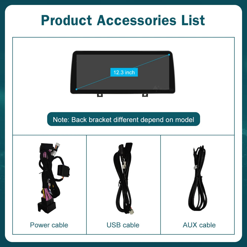 Wireless CarPlay Linux Touch Screen For BMW 6 7 Series 2008-2015 F01 F02 F03 F06 F12 F13 A