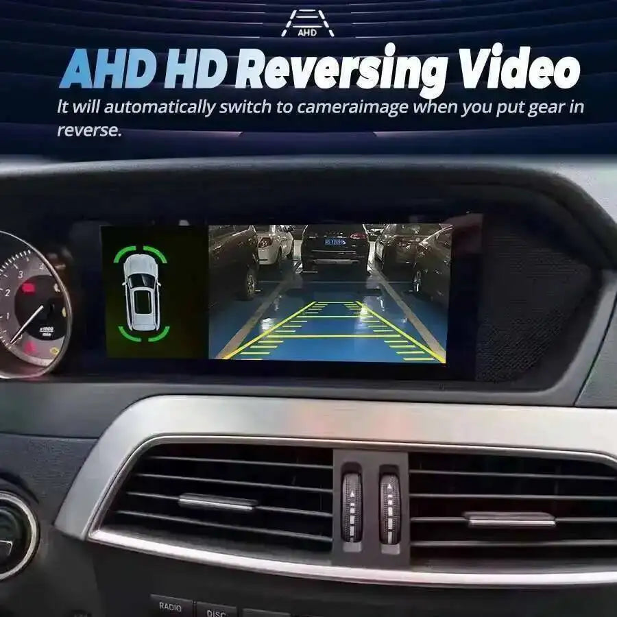 Android Bluetooth Carplay Car Multimedia Video Player For Mercedes Benz C-Class W204 2011-