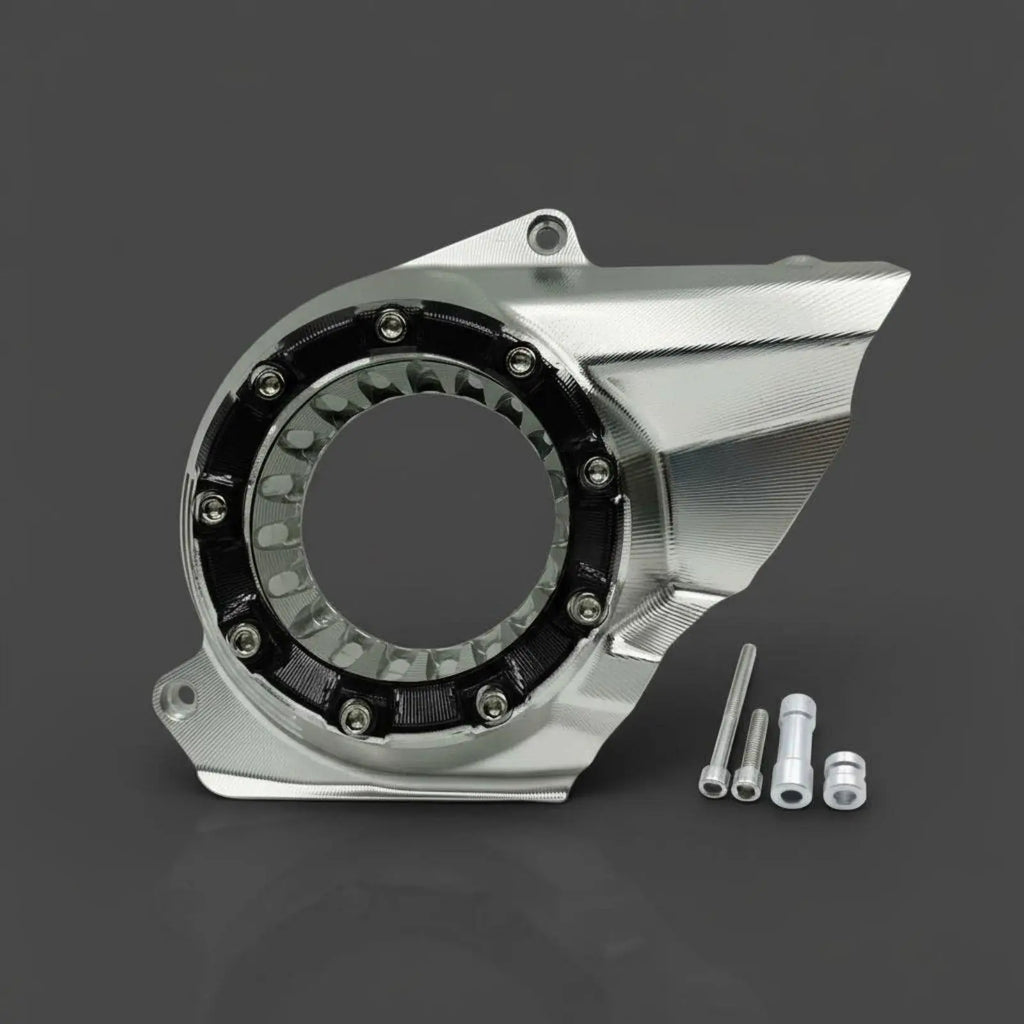 Transparent Drive System Cover Precise Fit Drive System Belt Protector - Automotive LED Light