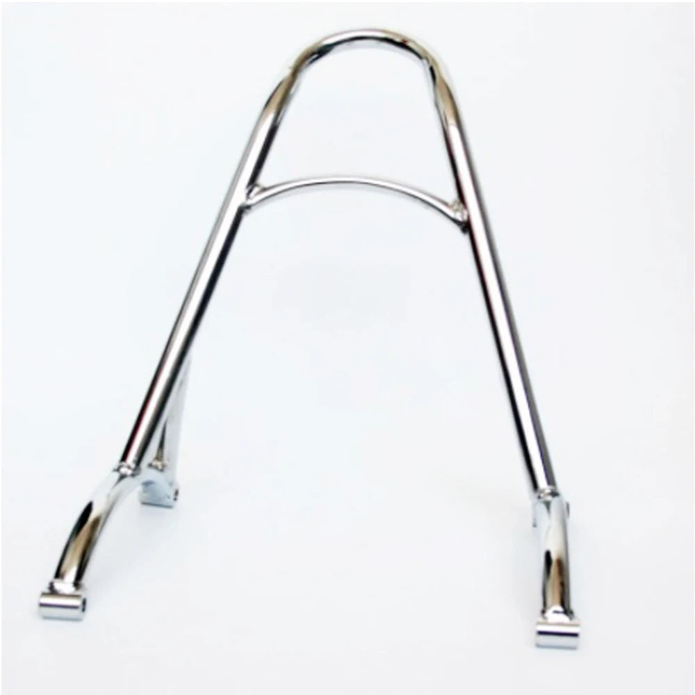 Motorcycle Chrome Detachable Rear Passenger Sissy Bar Backrest For Harley Sportster Iron XL 883  - Automotive LED Light