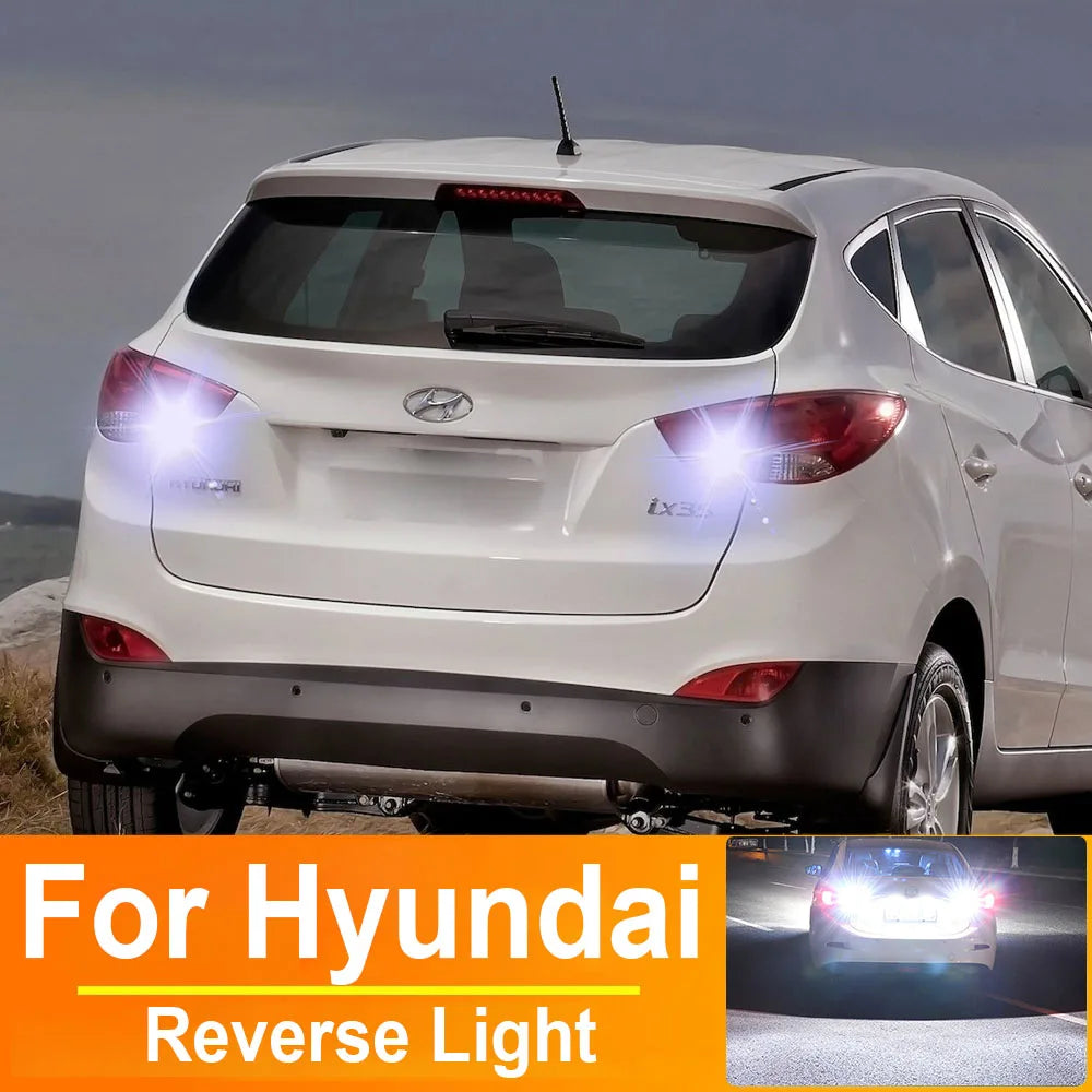 LED Interior Light Kit for Hyundai i30 ix35 i20 i40 i10 Getz Tucson Accent Creta W16W T15 921 912 LED Canbus - Canbus...