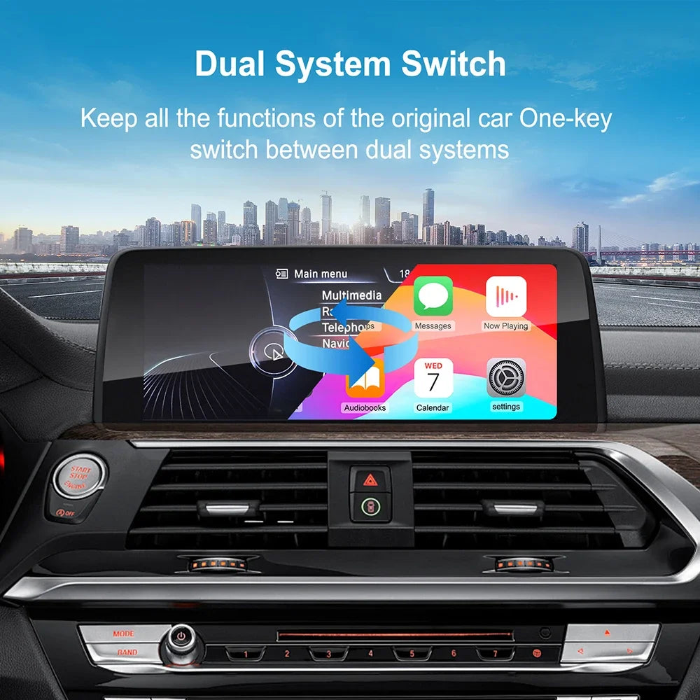 Wireless CarPlay for BMW NBT ID4 System 1 2 3 4 5 6 7 Series 1 X3 X4 X5 X6 MINI CarPlay In