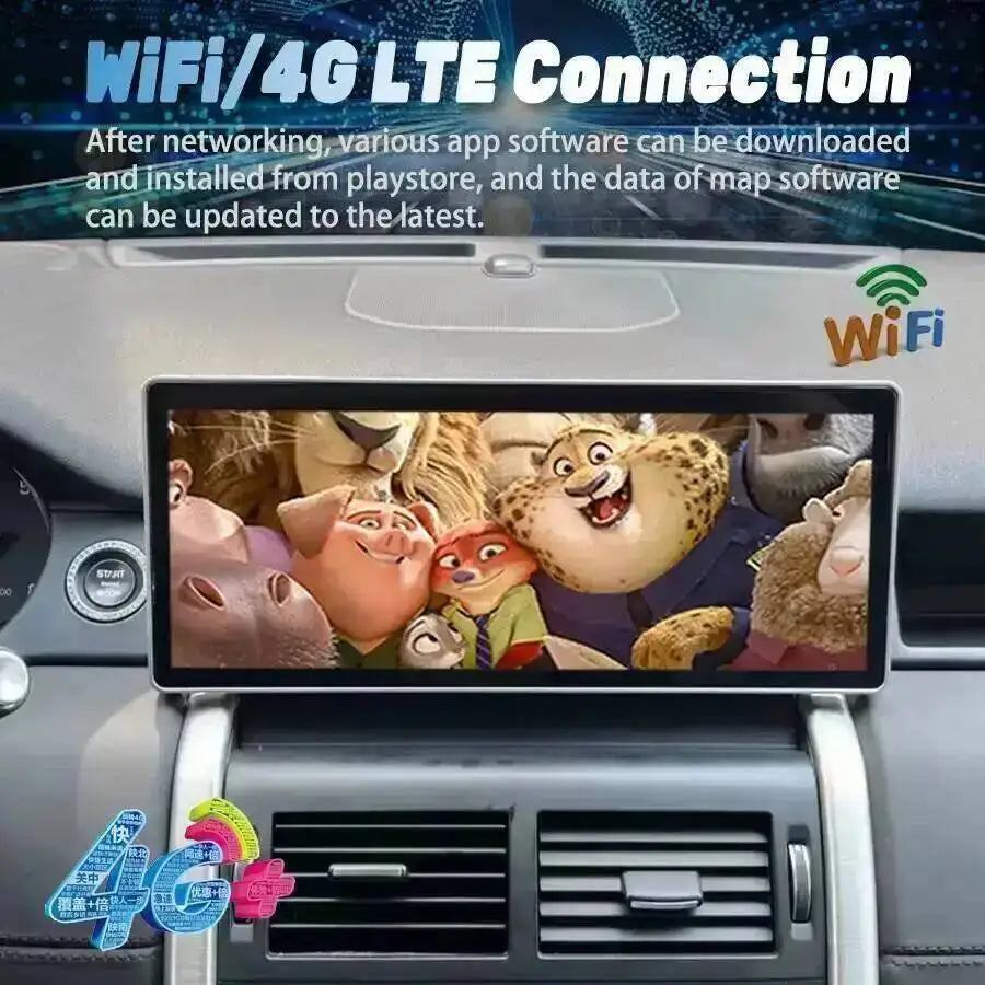 Car Radio For Land Rover Discovery Sport L550 2015-2019 Android GPS Navigation Auto Stereo