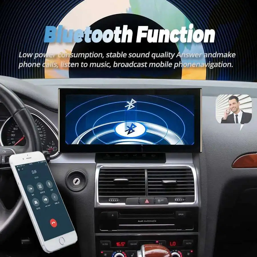 Qualcomm 685 Android 13 Car Multimedia Player Audio For Audi Q7 2010 - 2015 Auto GPS Navig