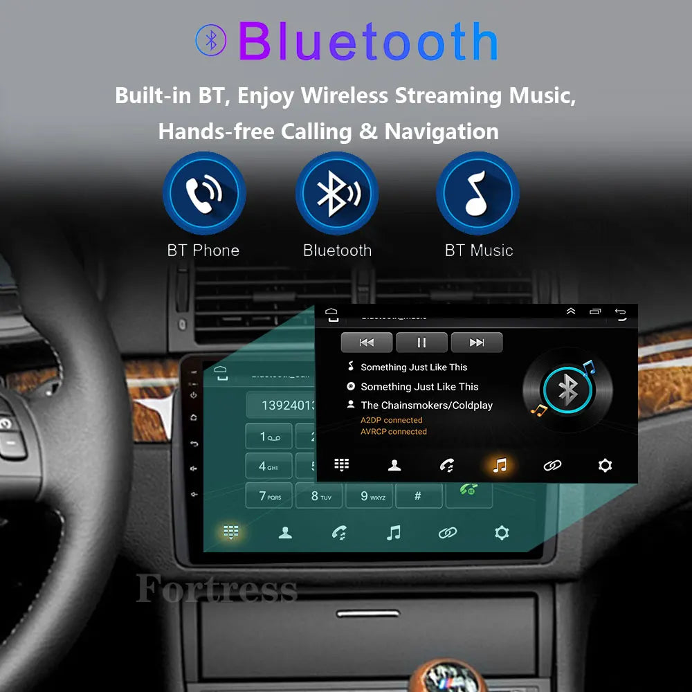 Android 16 Car Radio For BMW E46 M3 1998-2006 Carplay Auto Multimedia Video Player 2Din 4G