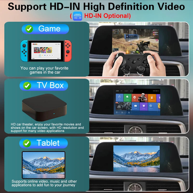 Wireless CarPlay for Lexus RX 2015-2022, with Android Auto MirrorLink AirPlay Car Play USB