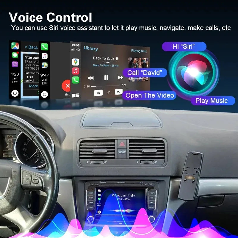 Wireless CarPlay For Skoda Superb II/ Yeti 2008-2017 Smart Android Auto Mirror Link AirPla