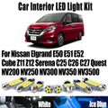 LED Interior Light Kit for Nissan Elgrand E50 E51 E52 Cube Z11 Z12 Serena C25 C26 C27 Quest NV200 NV250 NV300 NV350 N...