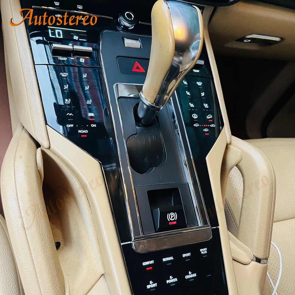 Car Digital Console Front AC Panel Full Touch 2026 Style Upgrade For Porsche Cayenne 2010-