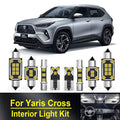 10-Piece LED Interior Light Kit for Toyota Yaris Cross - Canbus Error-Free Bulbs | AUTOKITSHOP