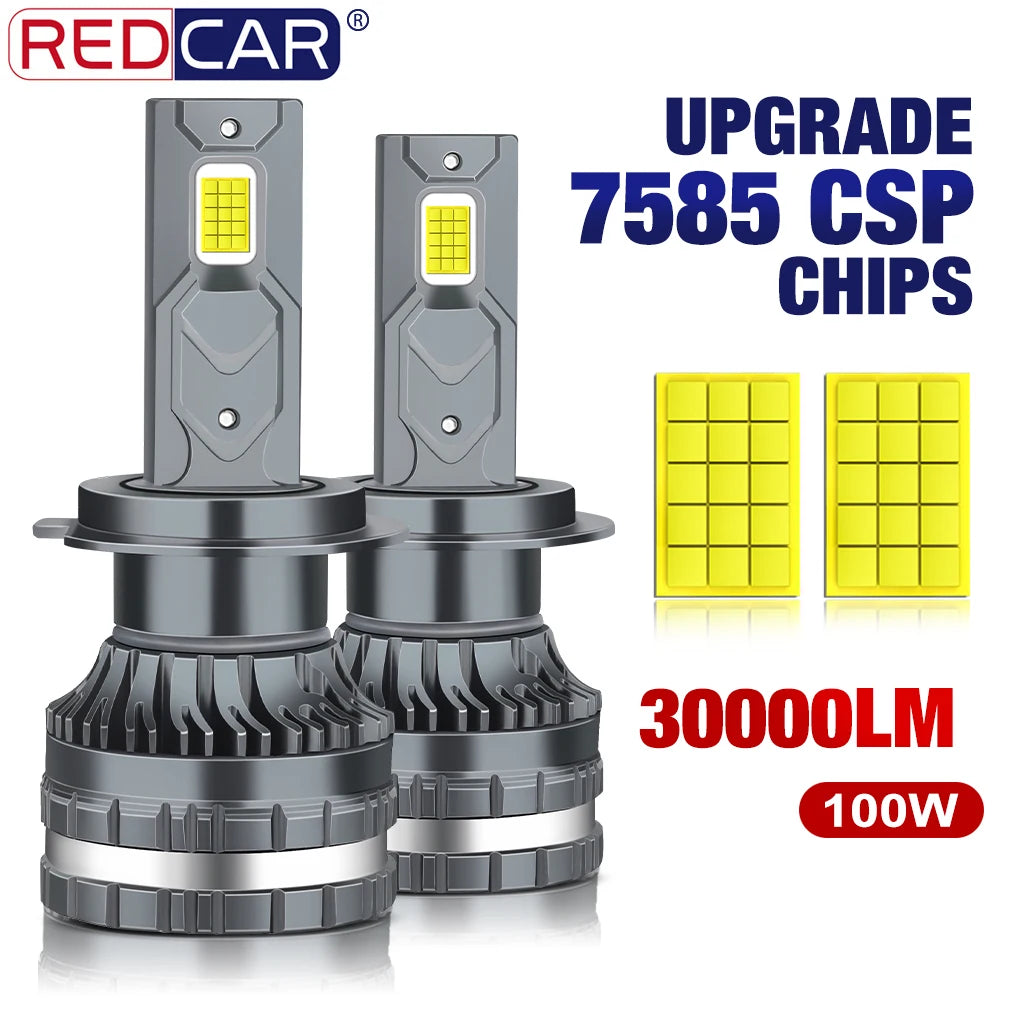 H7 H4 Led Headlight 6000K H1 H8 H11 Led Bulb 9005 HB3 9006 HB4 Auto Lamp 9012 Hir2 High Po