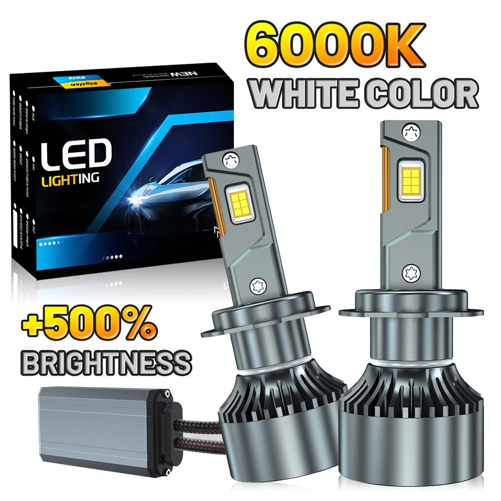 8000W 12000000LM Canbus H4 H7 H1 LED H8 H9 H11 9005 9006 9012 HB3 HB4 Car LED Headlight Au