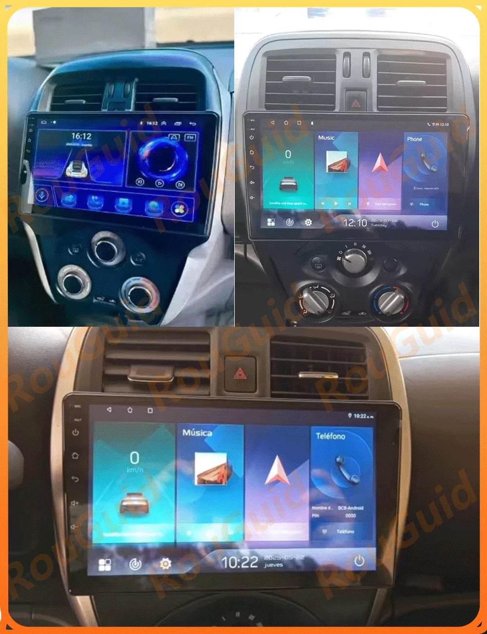 Android 16 Carplay For NISSAN Micra K13 March K13 2013-2017 Bluetooth Multimedia Player 2k | AUTOKITSHOP