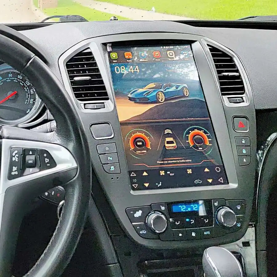 Black Color 128GB Car Radio For Opel Insignia 2011 2013 Buick Regal GPS Navigation Android