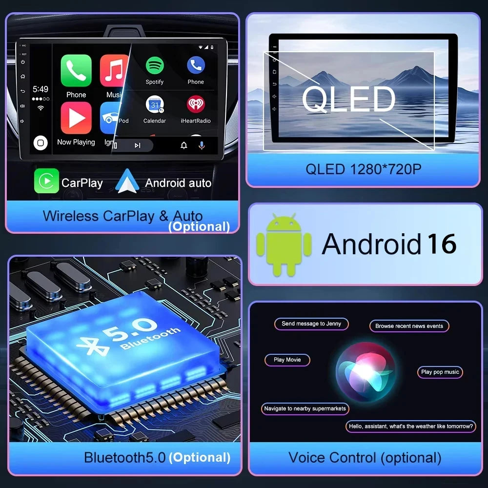 Android Auto For Honda Element YH 2002 - 2006 Car Radio Multimedia Video Player GPS Naviga