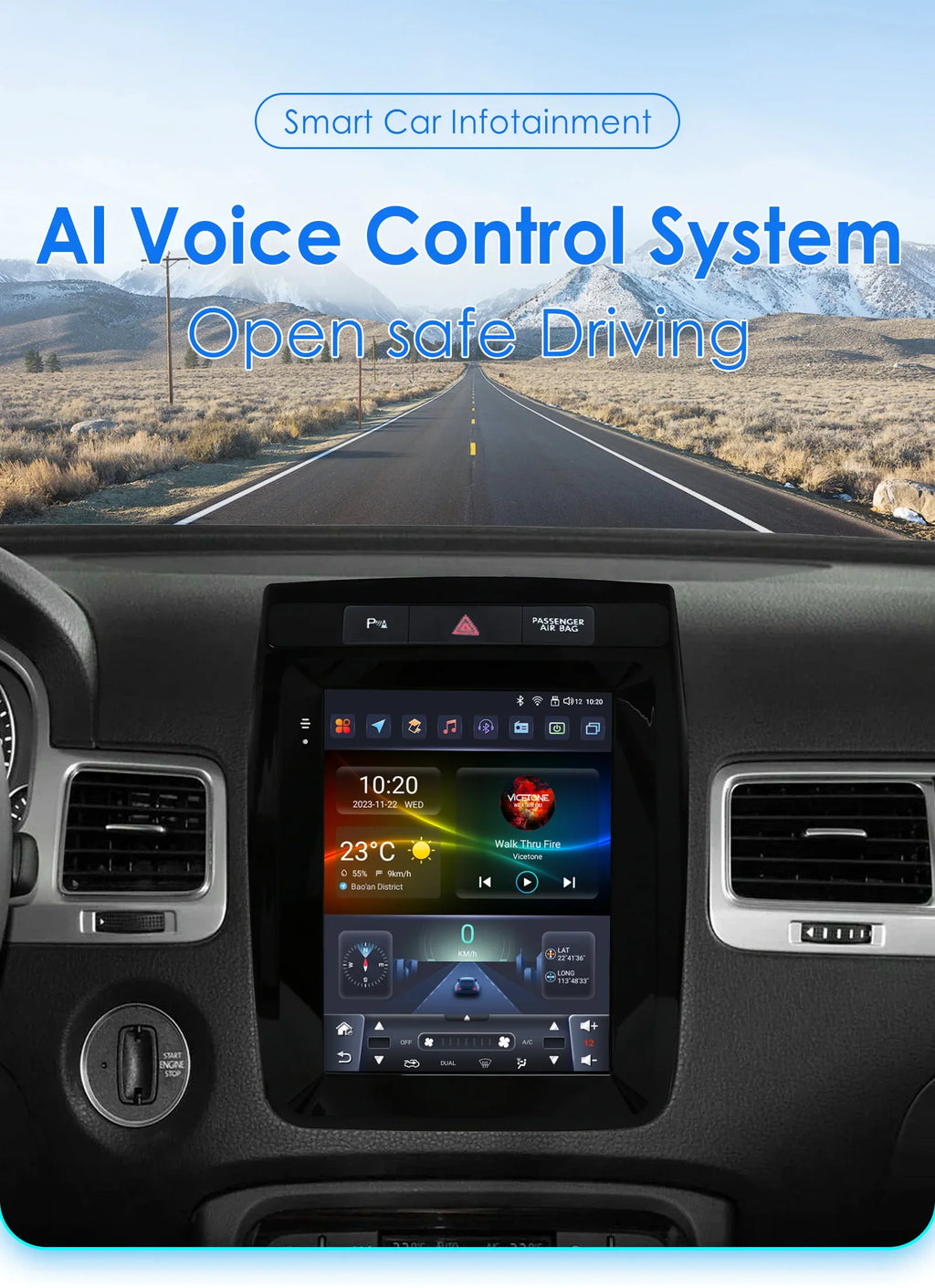 9.7"Car radio for Volkswagen VW Touareg 2011 - 2017 Carplay Android Auto radio Multimedia