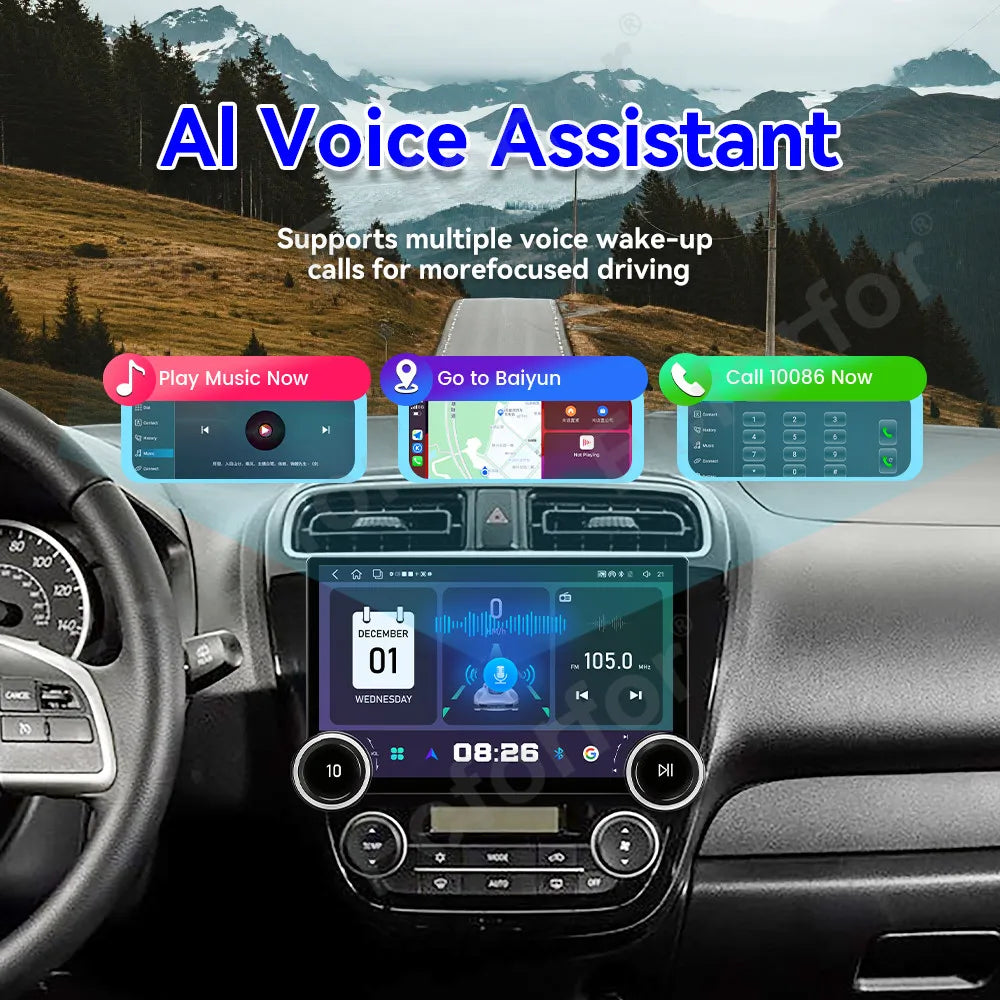 Vision Advanced 11.5 Inch Android 15 HD Touch Wireless CarPlay Android Auto GPS Navi Car M