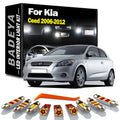 11-Piece LED Interior Light Kit for Kia - Canbus Error-Free Interior Bulbs