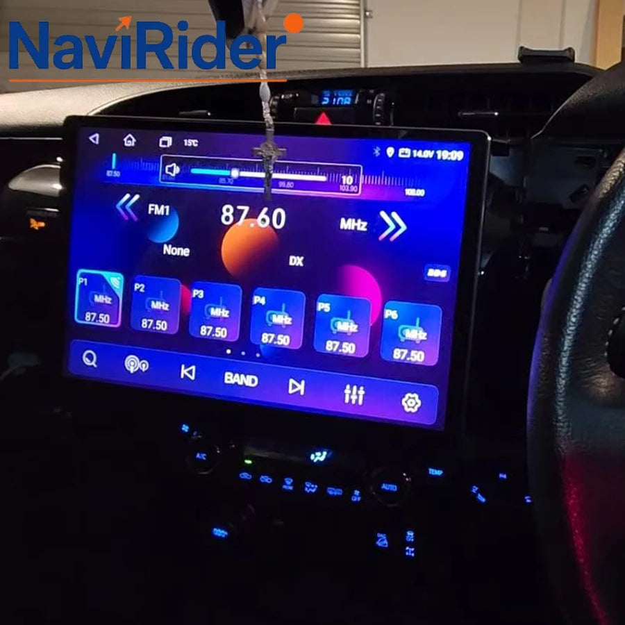 Car Radio Multimedia Player Navigation Autoradio GPS Head Unit 13.3" For Toyota Hilux 2016