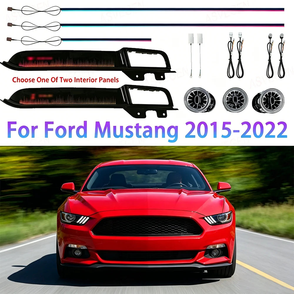 RGB - Ambient Light - for Ford 2015-2022 - App Control - Car Interior Lighting