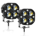 3" Running Lights for Cars Motorcycle Led Bar Fog Lights Headlights Spotlight DRL Pod Lamp