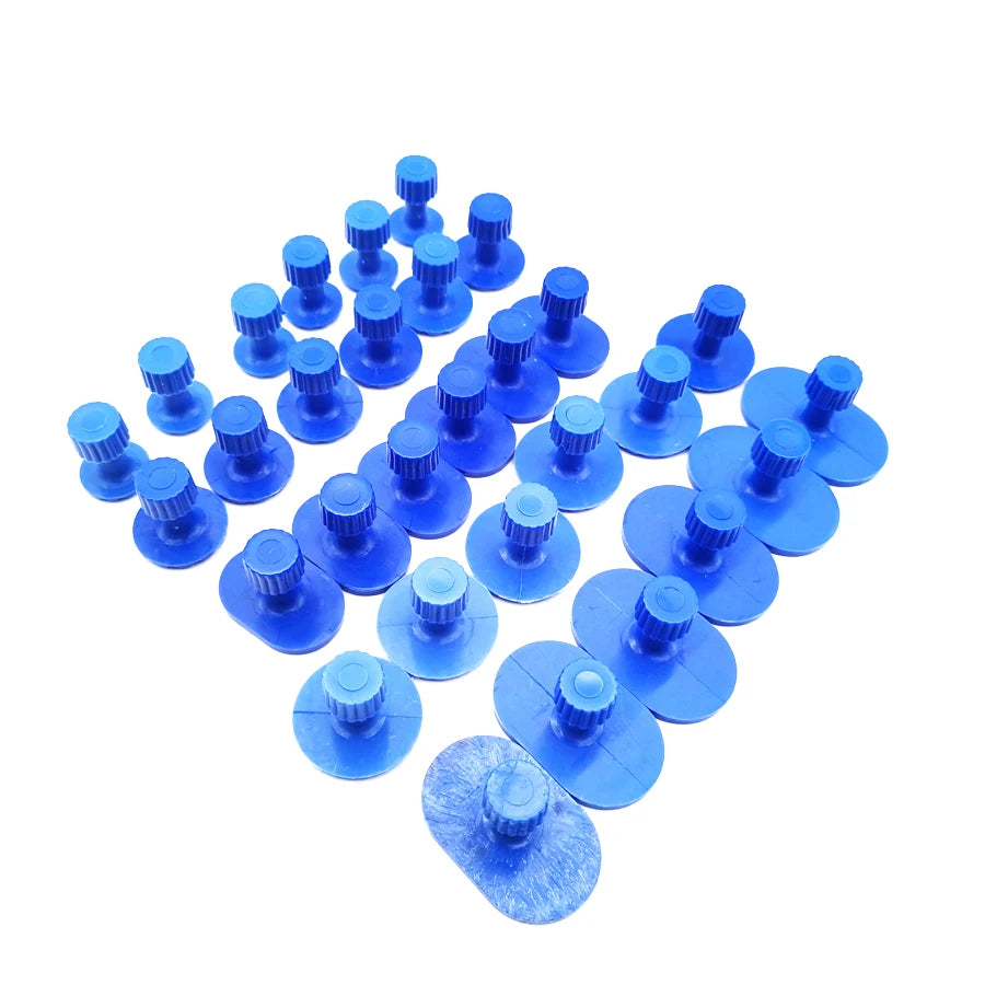 30pcs/lot x Car Slide Hammer Glue Puller Tabs Lifter Paintless Dent Repair Tool Glue Pulle