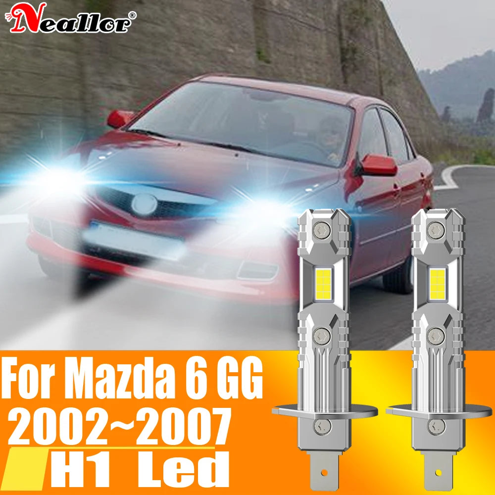 H1 Led Light Canbus Bulb Car Headlight High Power Auto Fog Diode Moto Driving Running Lamp