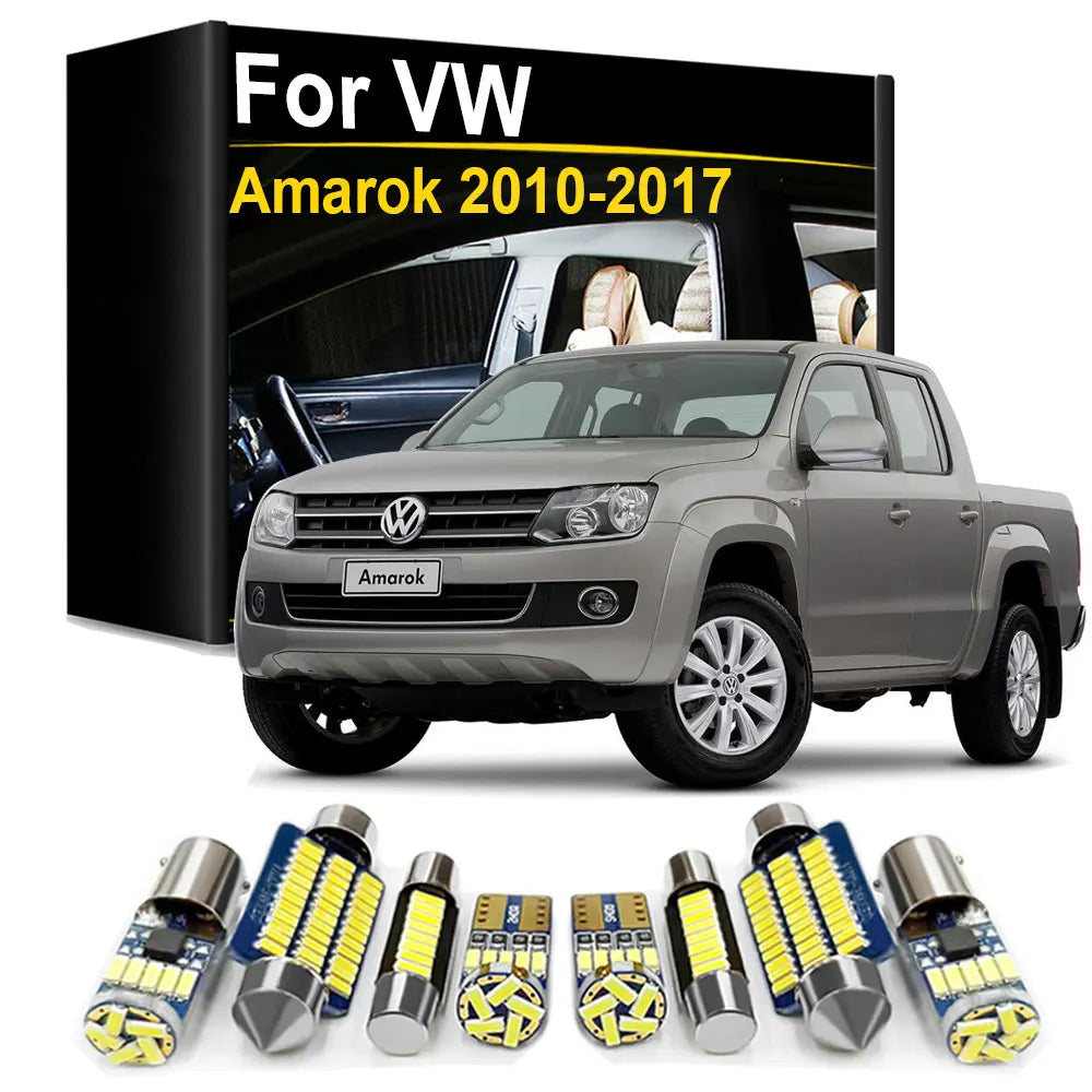 LED Interior Light Kit for Volkswagen VW Amarok Pickup Truck - Canbus Error-Free Bulbs | AUTOKITSHOP