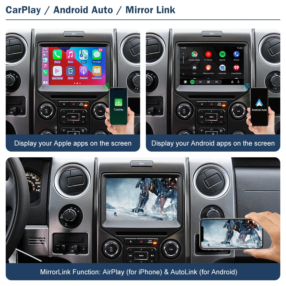 CN Wireless CarPlay for Ford Sync 2 F-150 Expedition Super Duty Accessories Android Auto M | AUTOKITSHOP