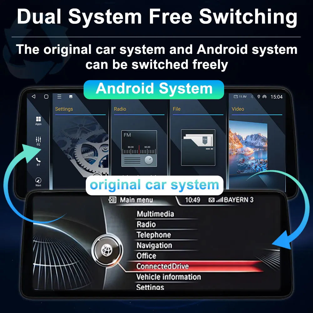 Car Radio Multimedia Player 4G GPS DSP for BMW X5 E70 X6 E71 2008 - 2013 CCC CIC System QL