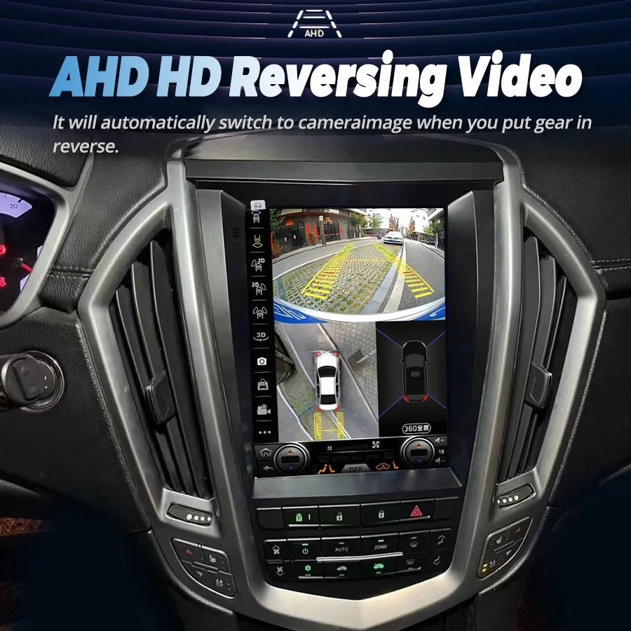 Car Radio For Cadillac SRX 2009-2012 Android Screen Carplay Multimedia Audio 2 Din Video P