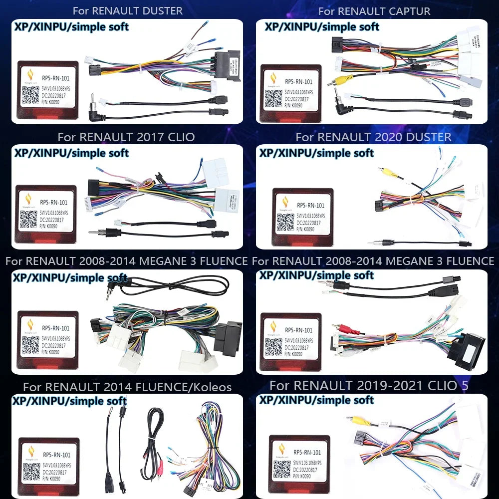 FOR RENAULT XP Cable Harness Canbus Box ARKANA TALISMAN CLIO 5 MASTER EXPRESS DUSTER LOGAN