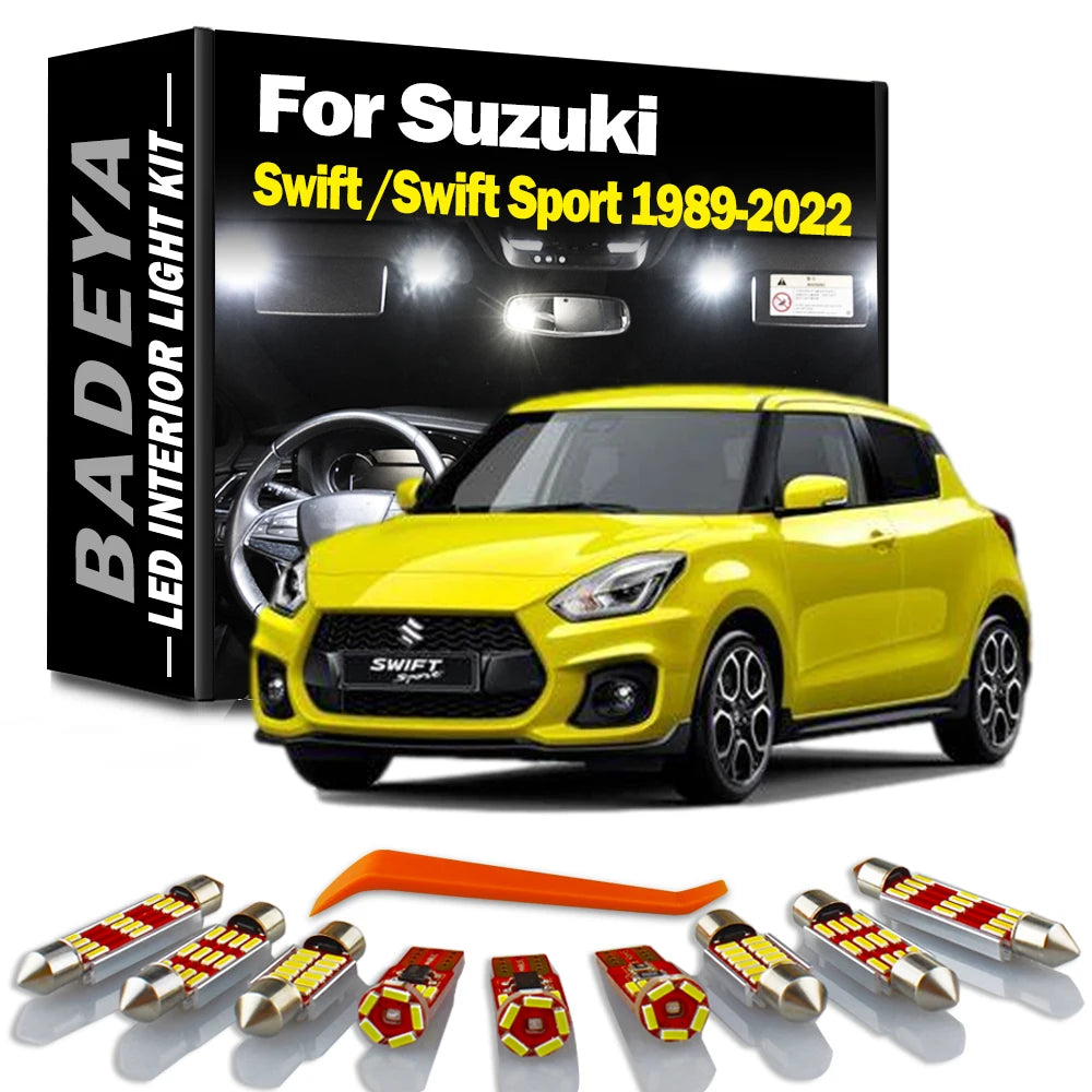 LED Interior Light Kit for Suzuki 1989-2015 - Canbus Error-Free Interior Bulbs