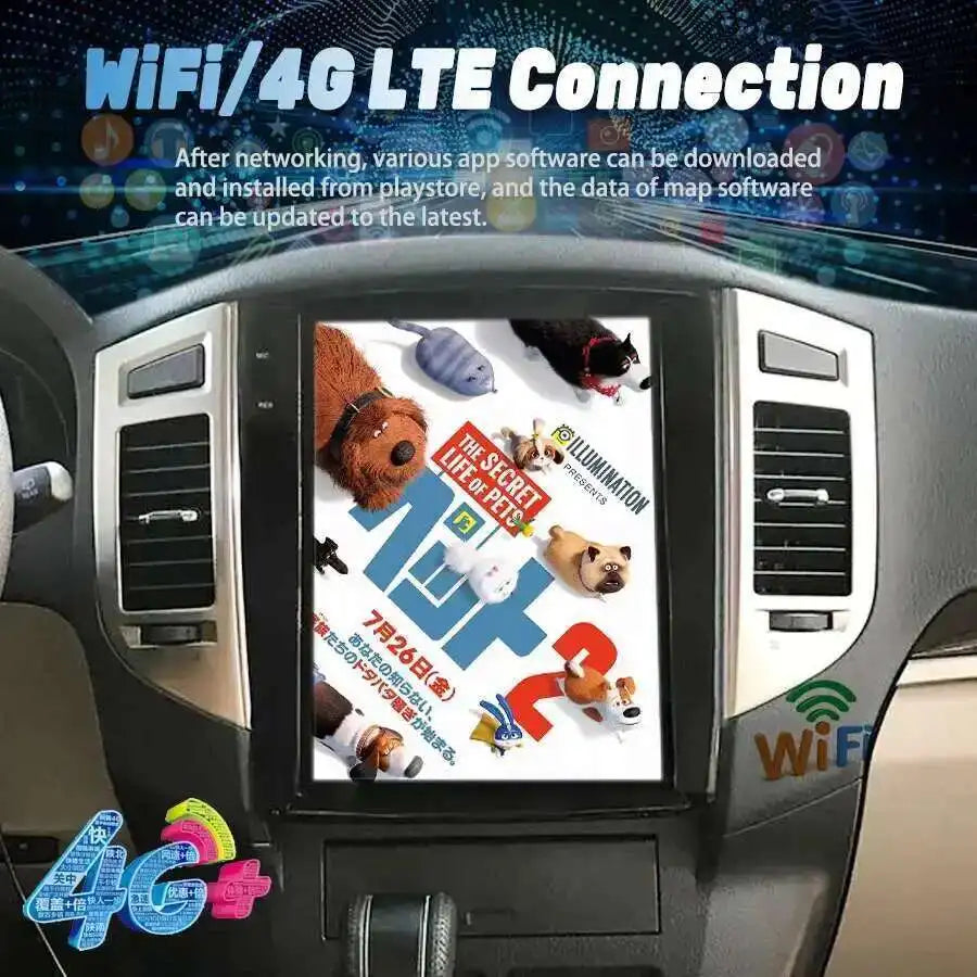 12.1 Car Radio For Mitsubishi 2008-2019 Pajero V93/V97/V98 Headunit Automotive Multimedia  | AUTOKITSHOP