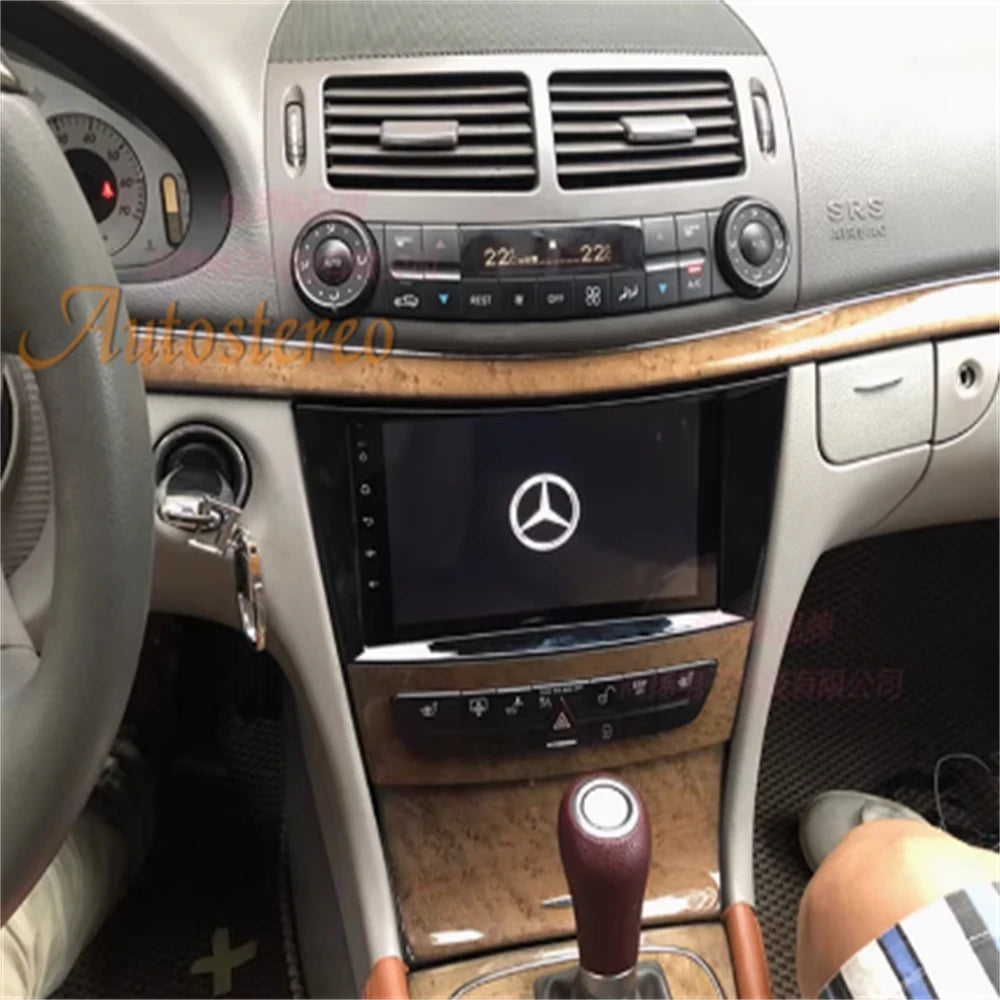 Android 14 Carplay For Mercedes Benz E Class W211 2002-2008 Auto Screen Multimedia Player
