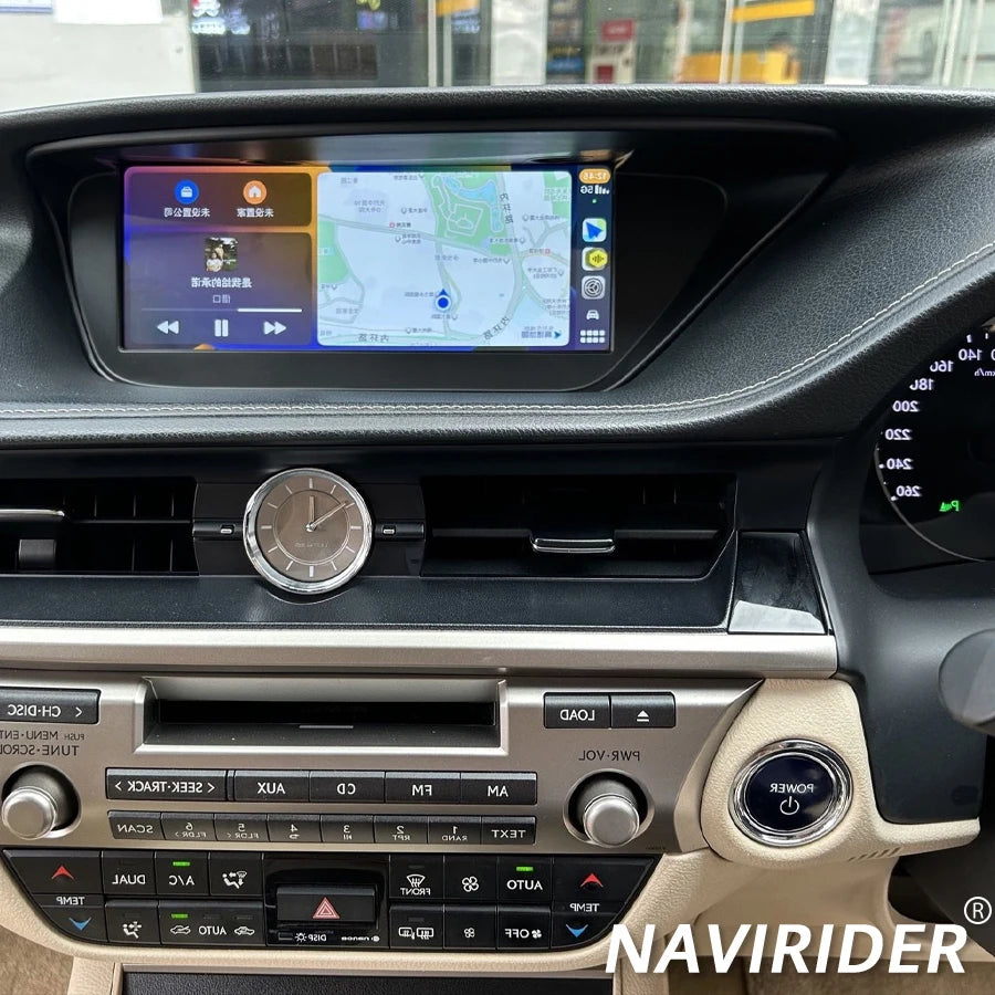 Android 14 RHD 10.25inch Stereo For LEXUS ES ES200 ES300H ES250 ES350 RHD 2013-2017 Naviga