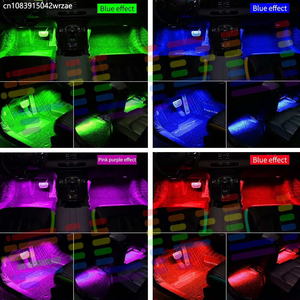 RGB - Ambient Light - App Control - Car Interior Lighting | AUTOKITSHOP